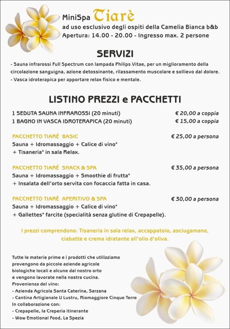 La Camelia Bianca B&B Lerici Ngoại thất bức ảnh